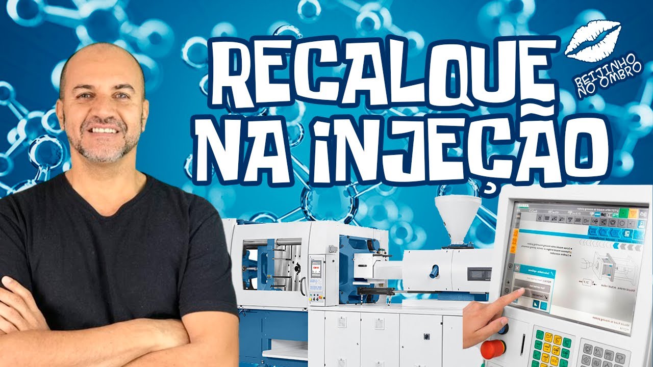 Recalque na injeção de material plástico