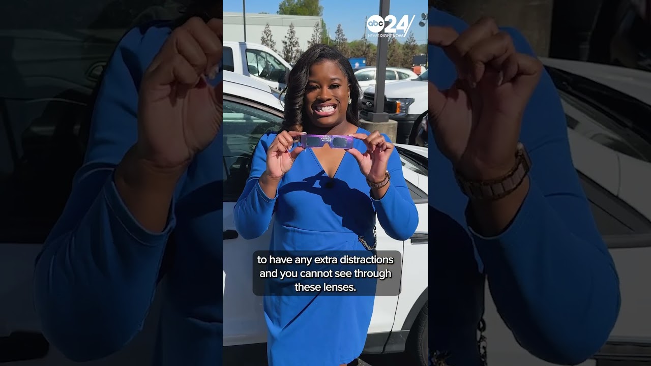 Can you watch the #solareclipse while you drive? ABC24's Danielle Moss explains. #Memphis #abc24