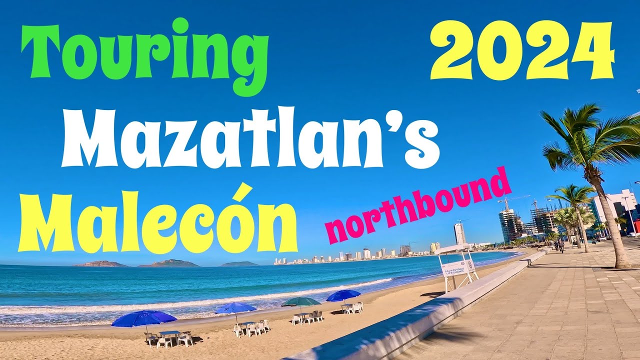 Exploring Mazatlan’s Famous Malecón on Two Wheels / Mesmerizing  Coastal Bike Ride in Mexico! 12/23
