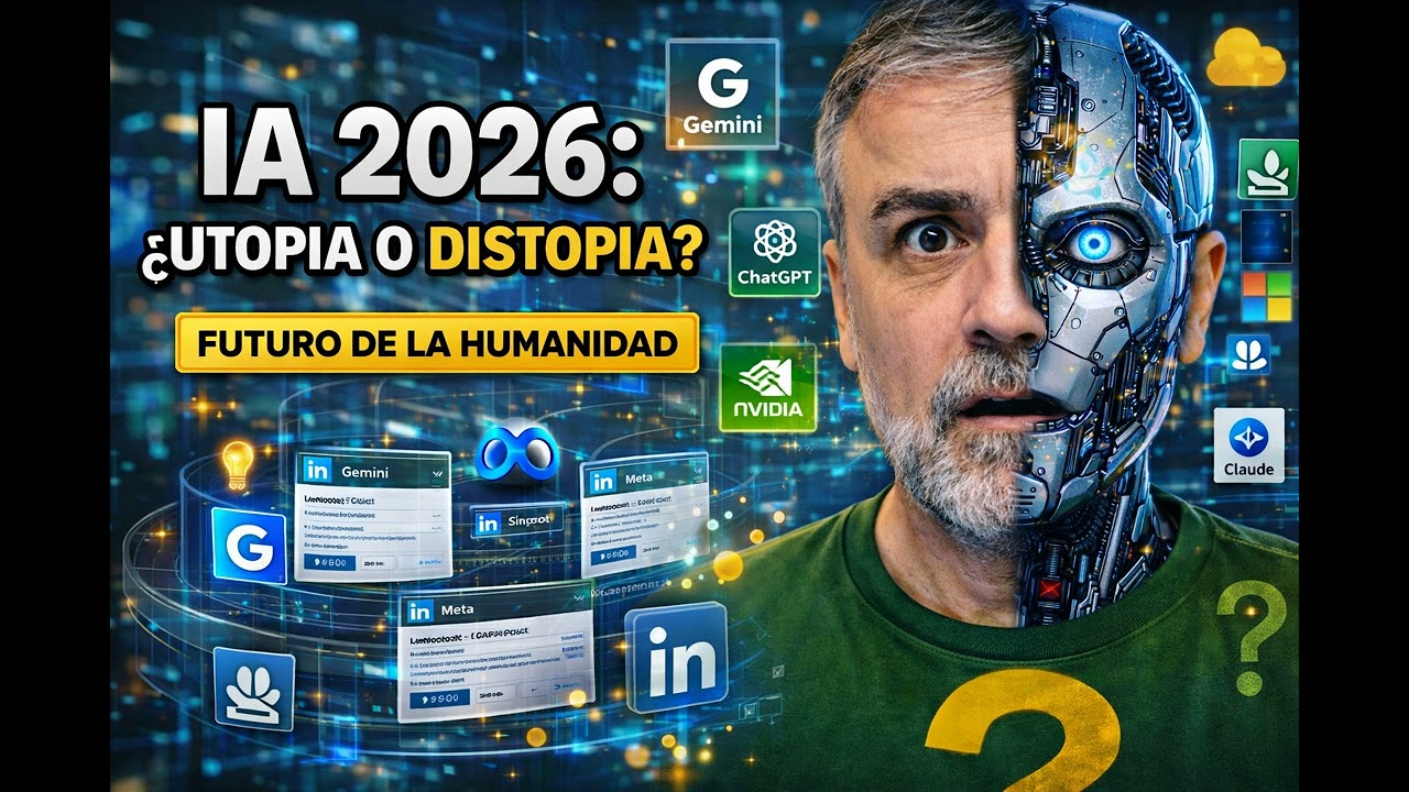 🎧 IA 2026: El reloj ha llegado a cero ¿Utopía o Distopía? #Reseach #Tool