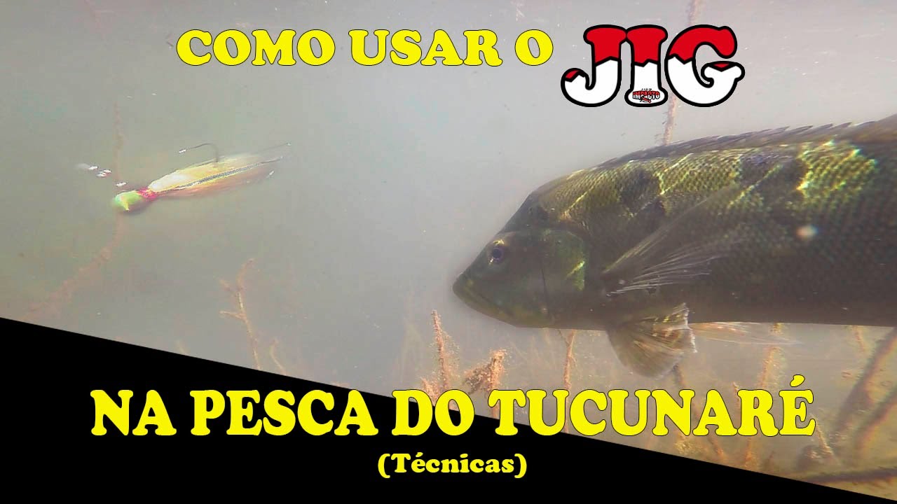 Como usar o JIG na pesca do Tucunaré (Técnicas)