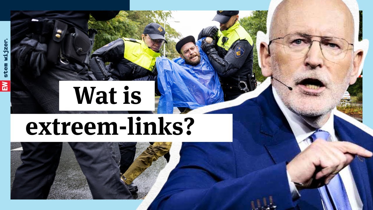 Wat is extreem-links? En voldoet GroenLinks-PvdA daaraan? | Tweede Kamerverkiezingen 2025