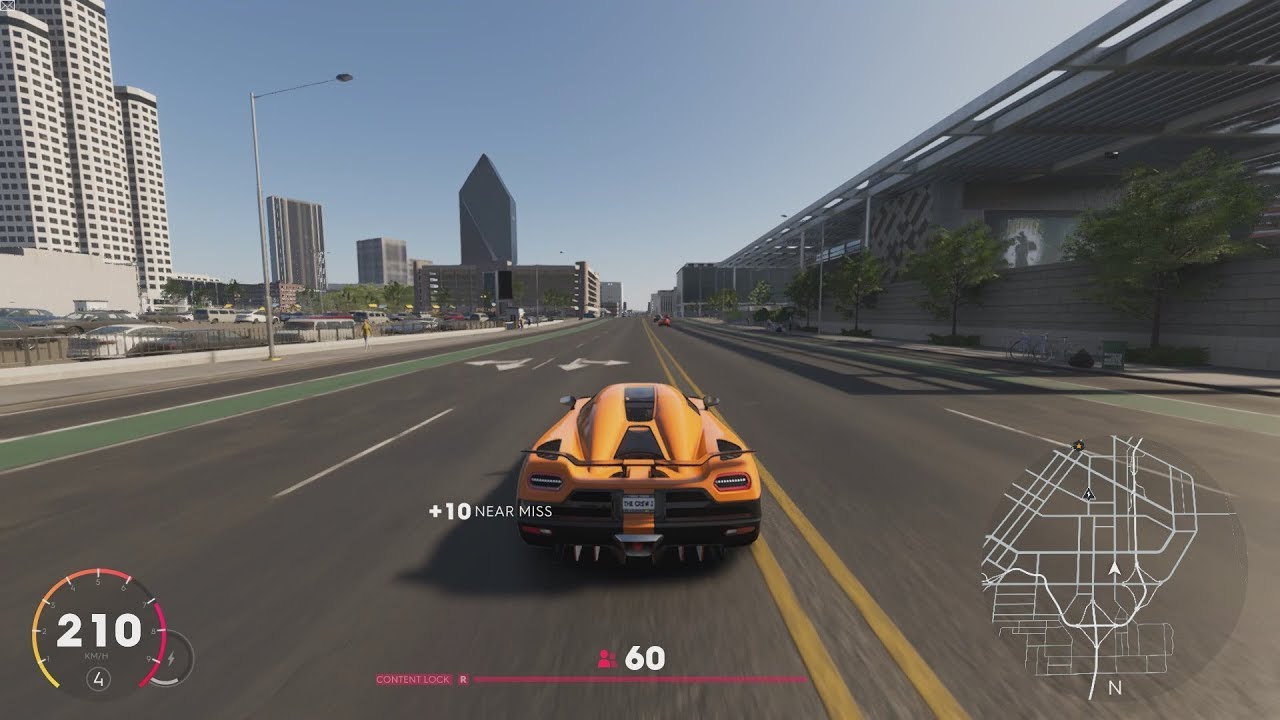 The Crew 2 - Perf spec PvP Tracks from The Crew 1 with Koenigsegg Agera