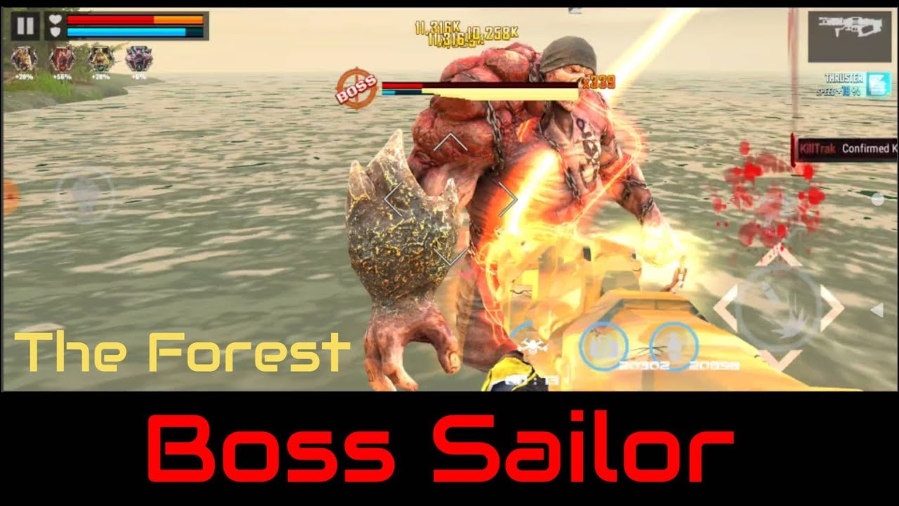 Dead Target Sailor Boss in The Forest mission