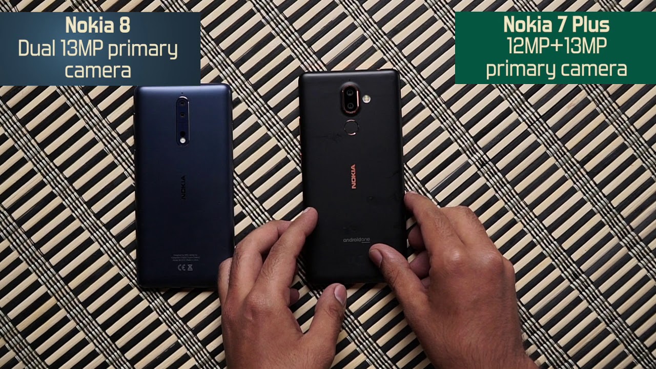 Nokia 7 Plus vs Nokia 8: Comparison with camera samples [Hindi हिन्दी]