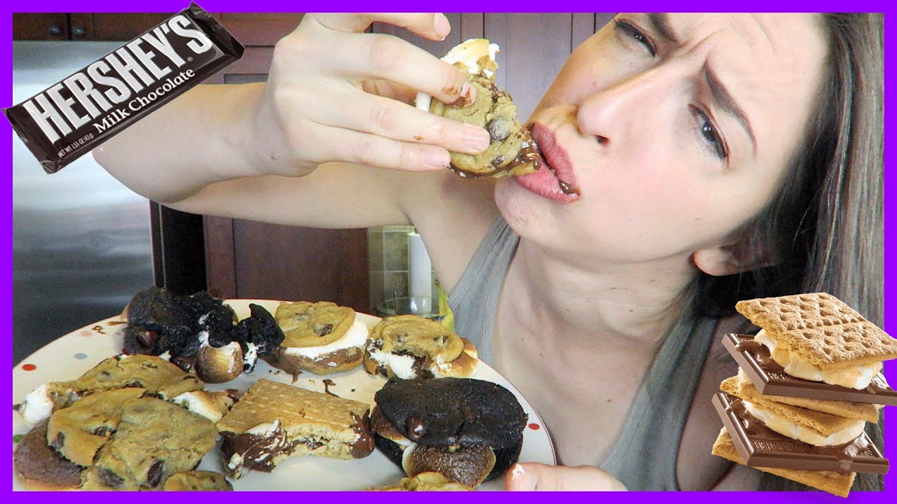 Oven Baked S'more Cookies!