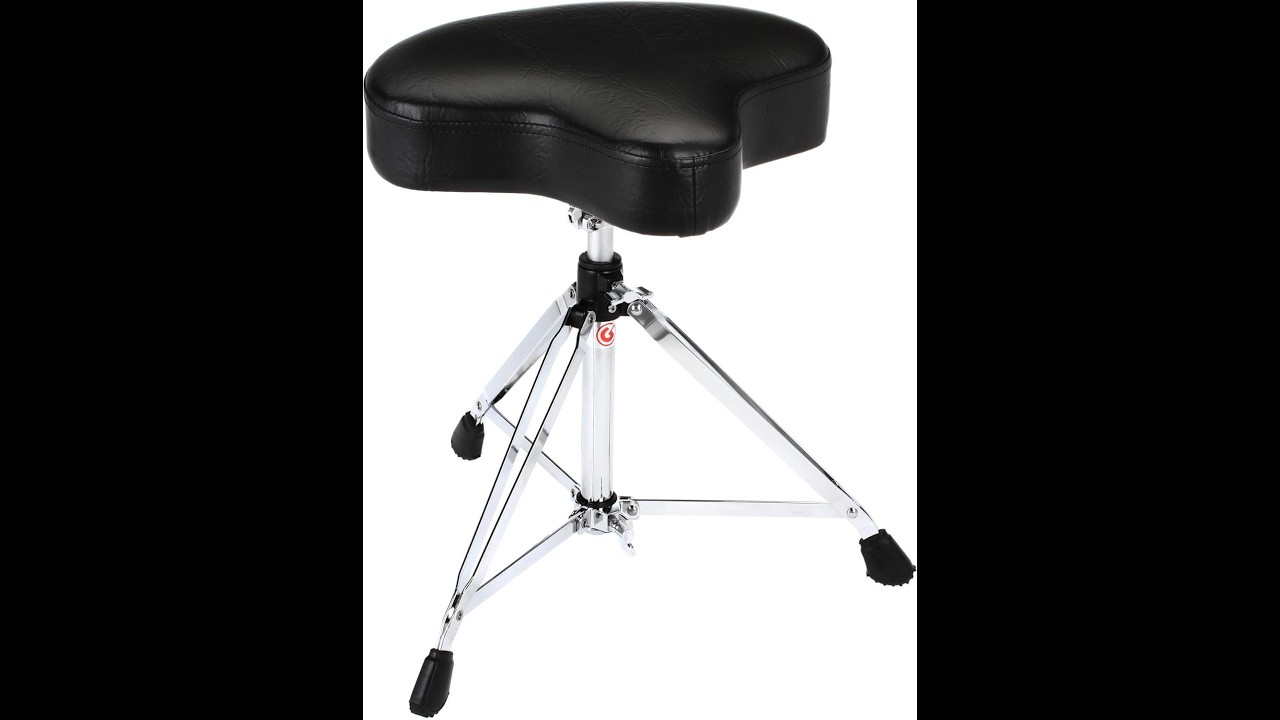 Rock‑Solid Support for Every Session 😄🥁 Adjustable Motorcycle‑Style Drum Throne Review