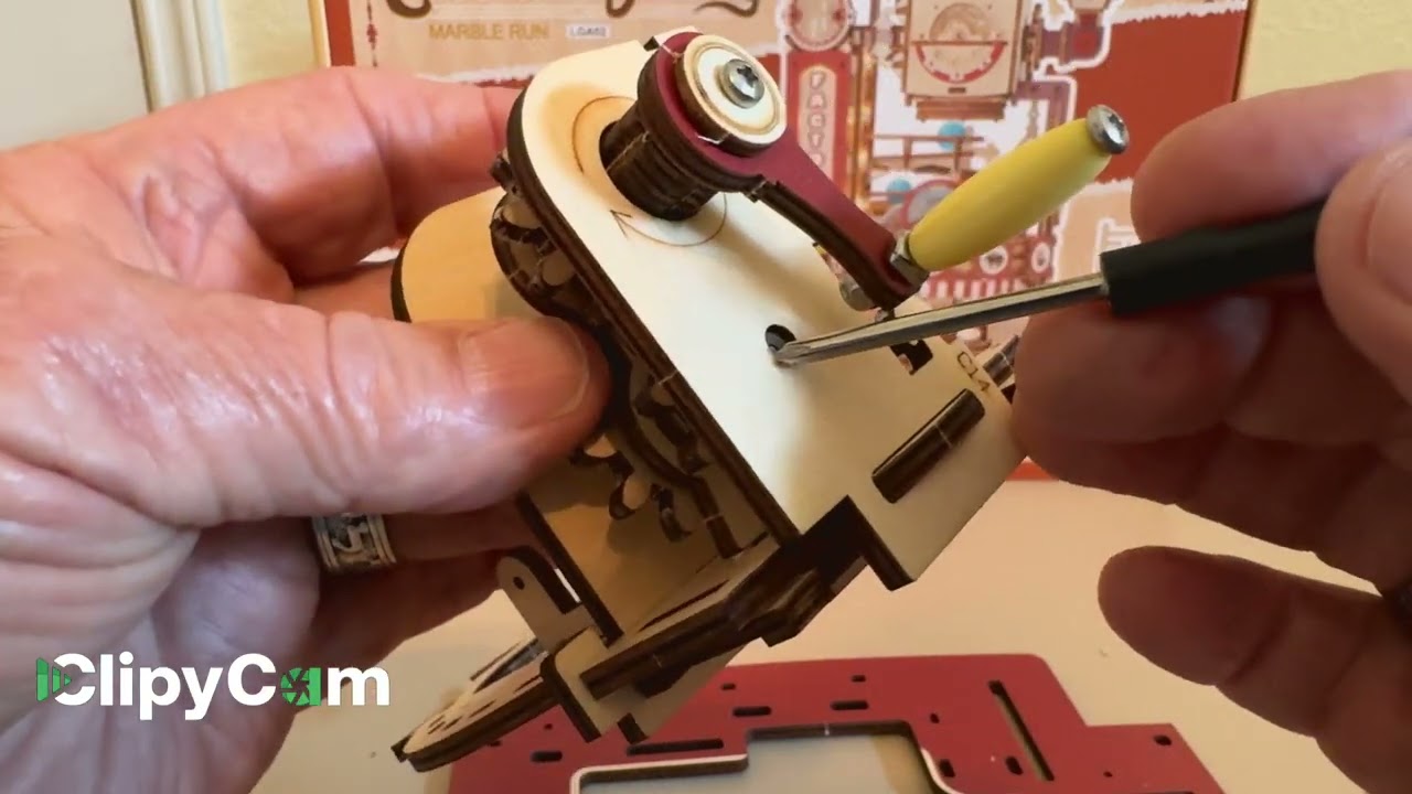 @3-DPuzzleBuilder ROKR LGA02 &ldquo;Chocolate Factory Marble Run&rdquo;, Assembly STEP 3 continuation page 5 top