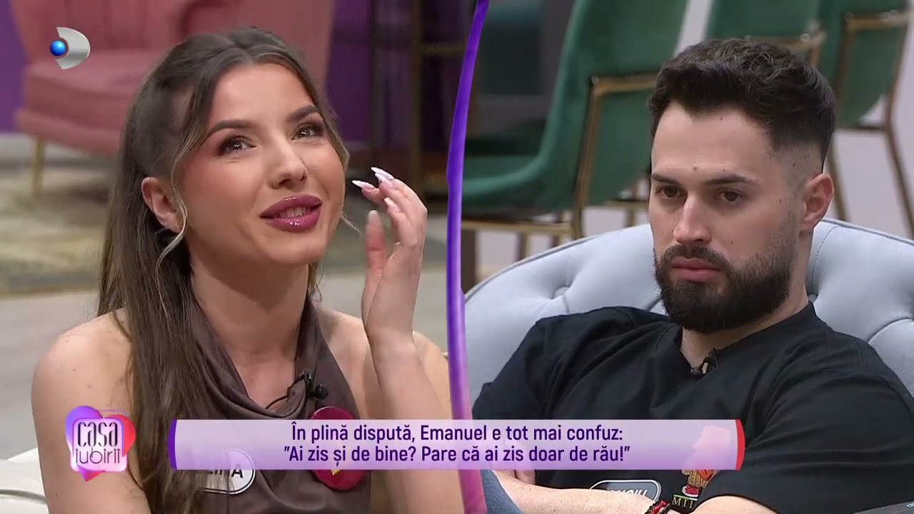 Casa Iubirii - Tot entuziasmul s-a spulberat! Danciu o acuza pe Carolina ca se gandeste doar la ea!