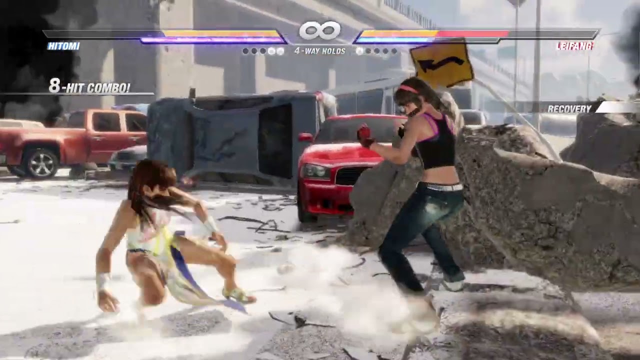 DEAD OR ALIVE 6 Hitomi vs Lei Fang