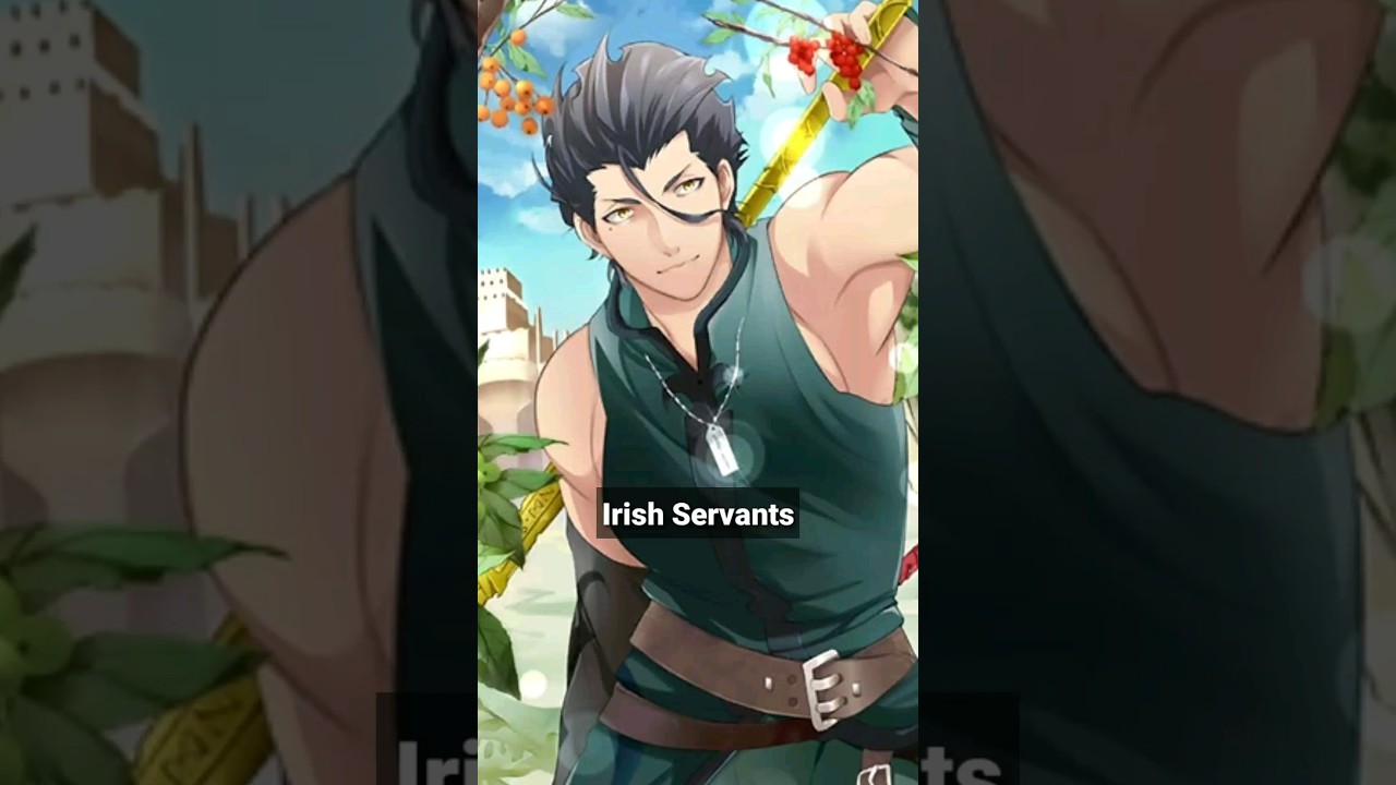 List Irish Servants Fate Grand Order #shorts#Nasuverse