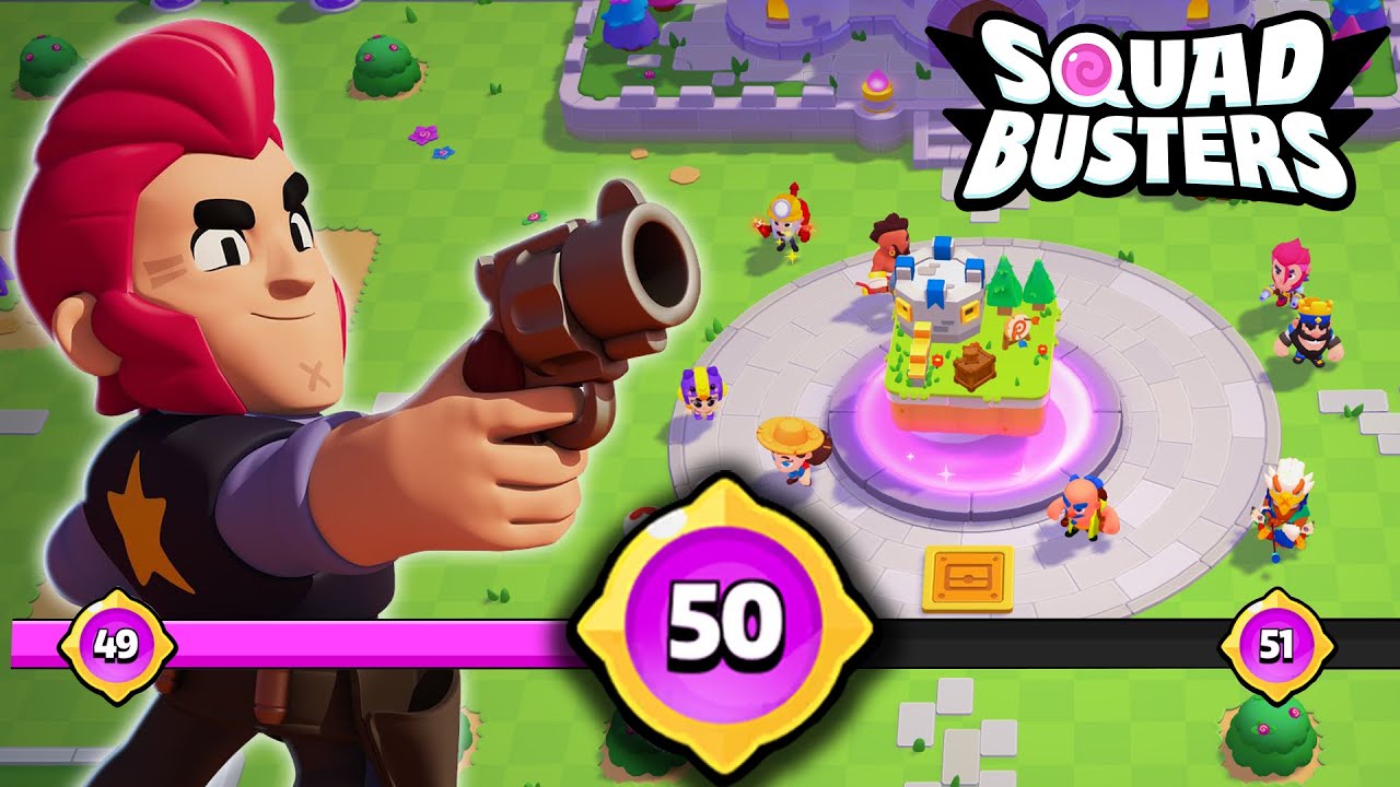 Je passe NIVEAU 50 sur SQUAD BUSTERS (le nouveau jeu de supercell)
