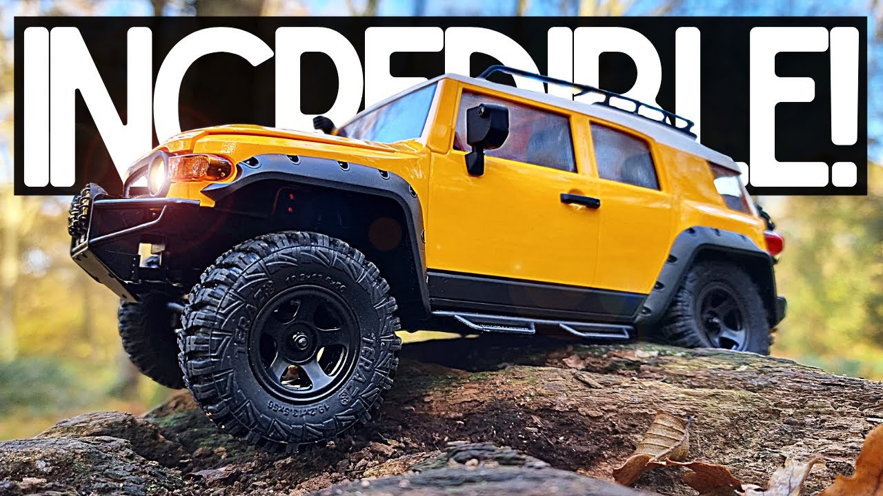 FMS Toyota FJ Cruiser 1/18 Mini Trail Truck! AWESOME!