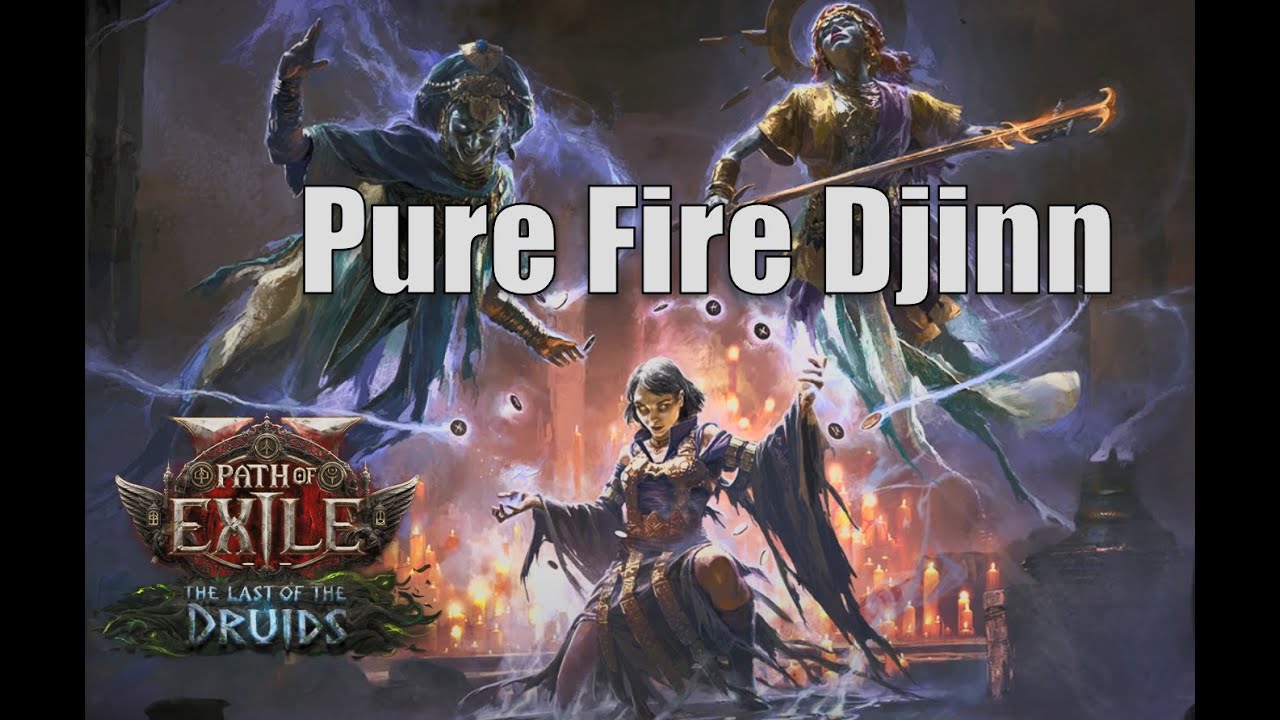 POE2 - Pure Fire Djinn Showcase - No Minions