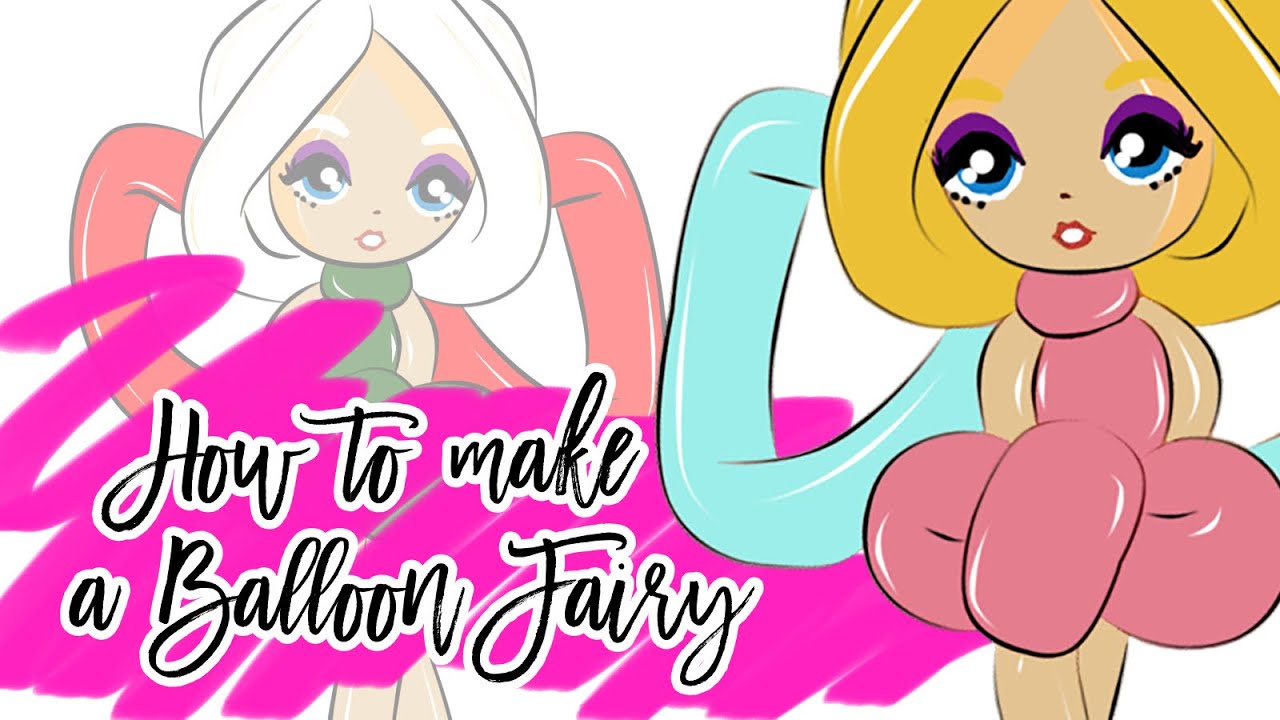 HOW TO MAKE A BALLOON FAIRY // Balloon Twisting Tutorial