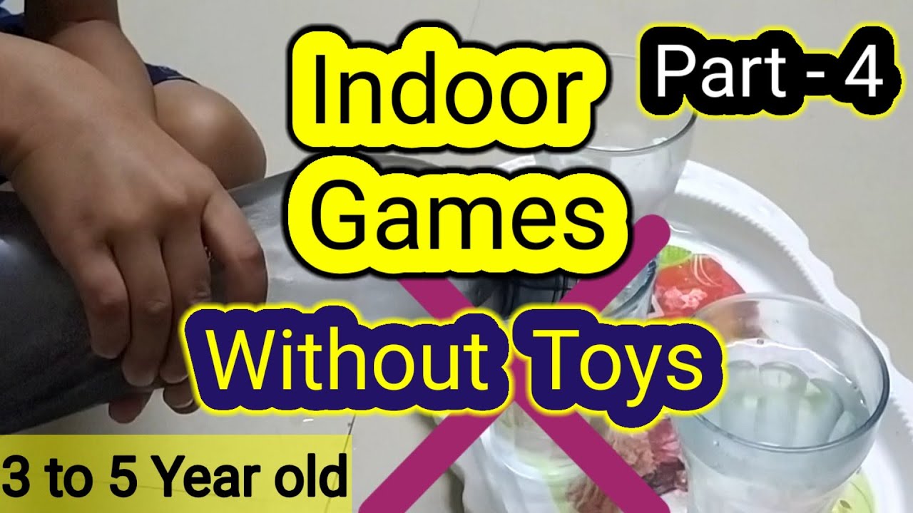 Indoor games for 3 - 4 year olds | activities for kids at home | Indoor activities for 4 year old