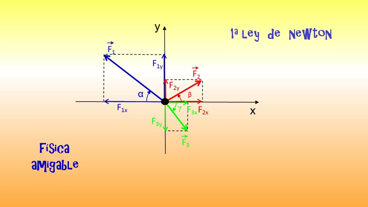 PRIMERA LEY DE NEWTON