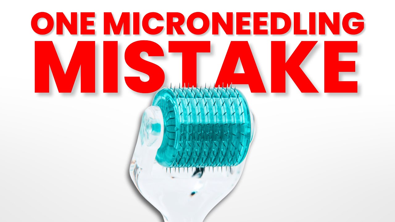 STOP DOING THIS DERMAROLLER MISTAKE