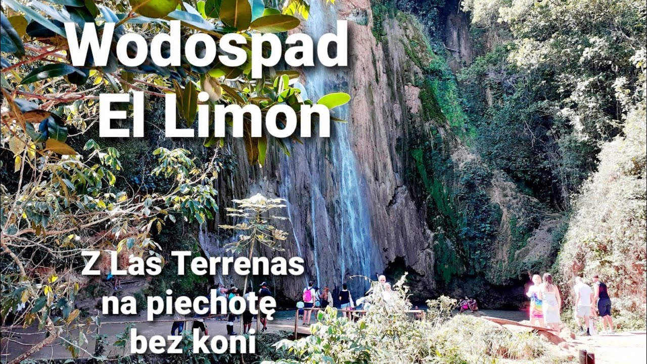 Wodospad El Limon na własną rękę, półwysep Samana, Dominikana