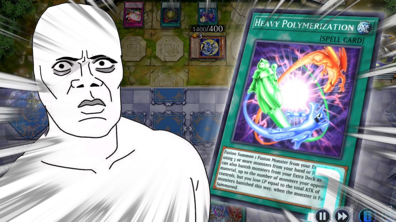 When your opponent uses a fusion card brutally [Yugioh Master Duel]