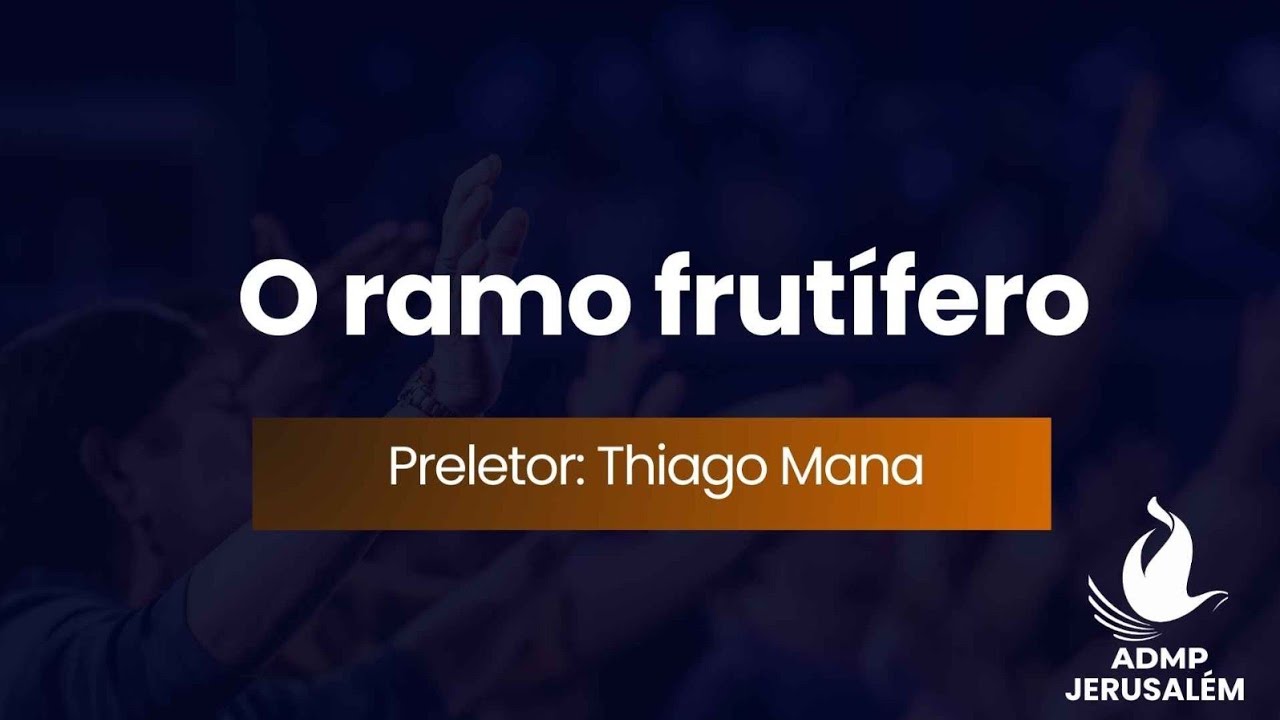 ADMP JERUSALÉM está ao vivo!