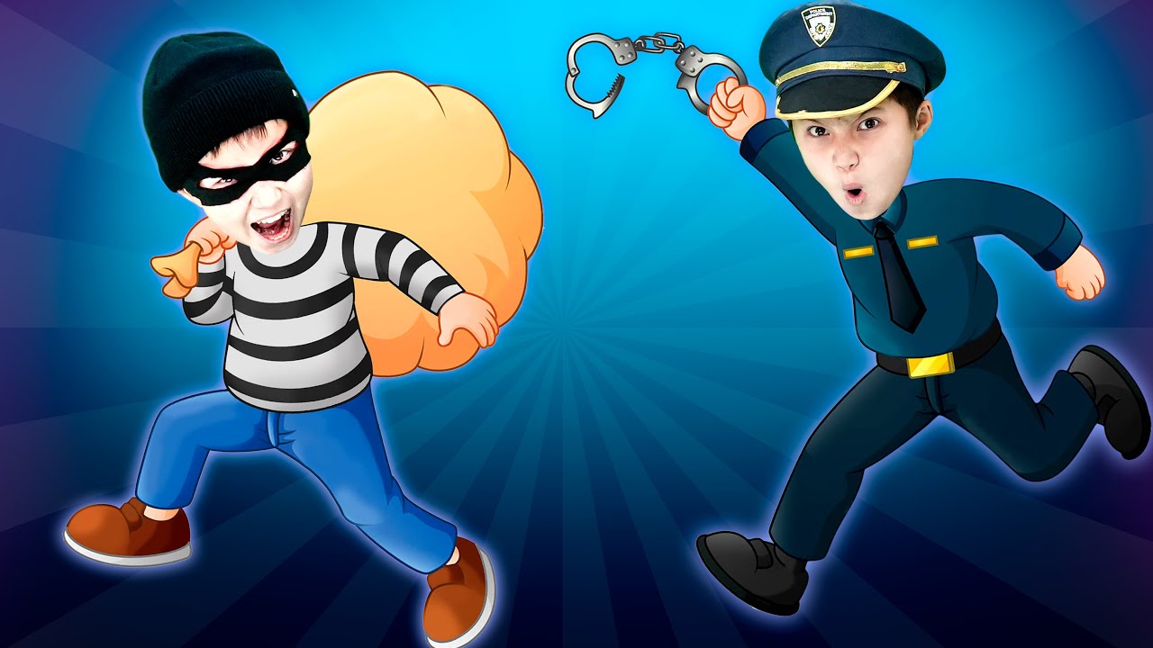 The Police help everyone + More Nursery Rhymes & Kids Songs | Hahatoons Songs