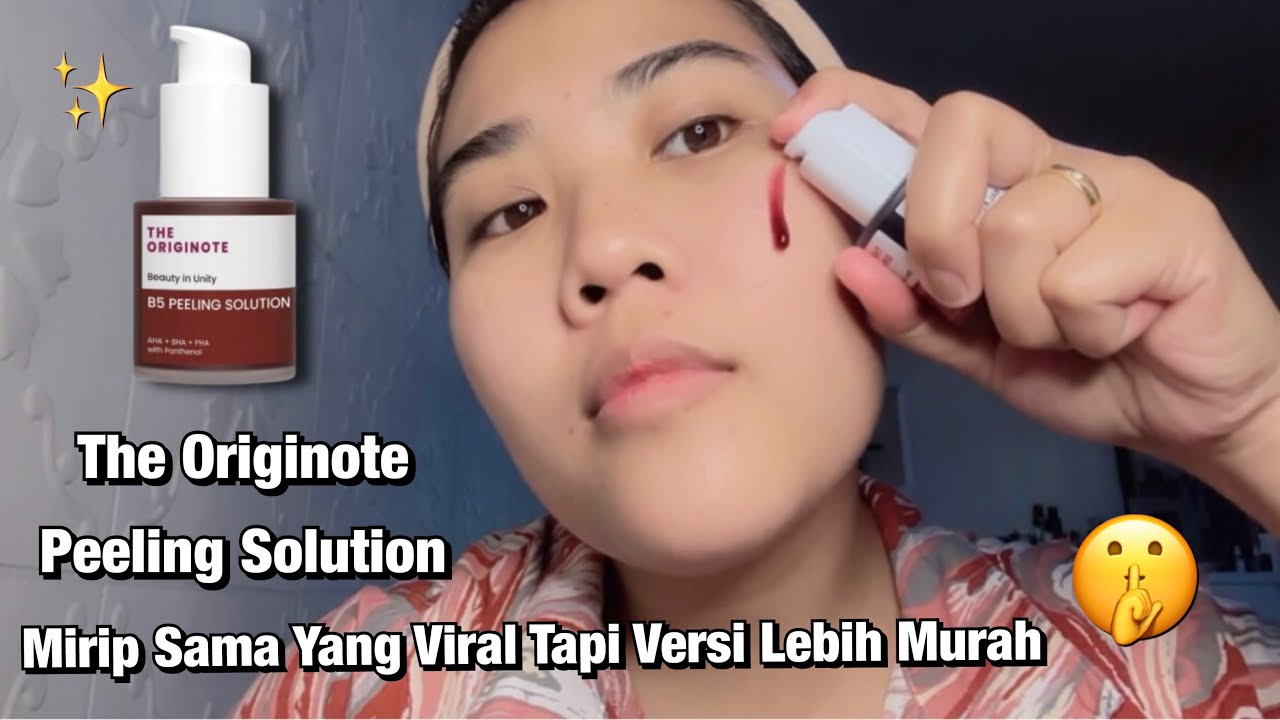 The Originote AHA BHA PHA B5 Peeling Solution Honest Review
