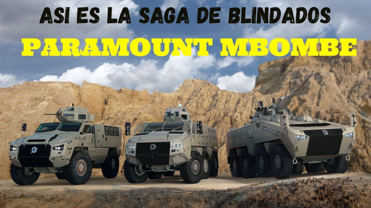 ASI SON LOS BLINDADOS 4x4. 6x6 y 8x8 DE PARAMOUNT