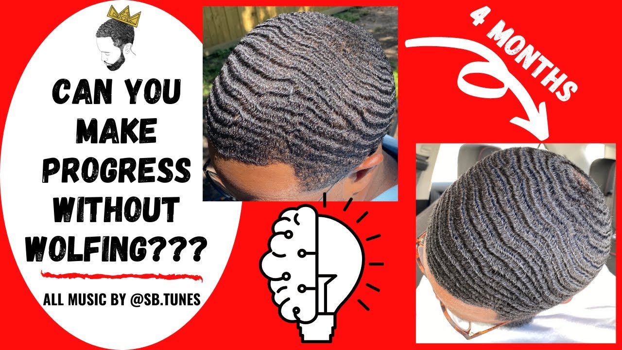 360 WAVES: CAN YOU MAKE PROGRESS WITHOUT WOLFING??? #coarsehairedkingz
