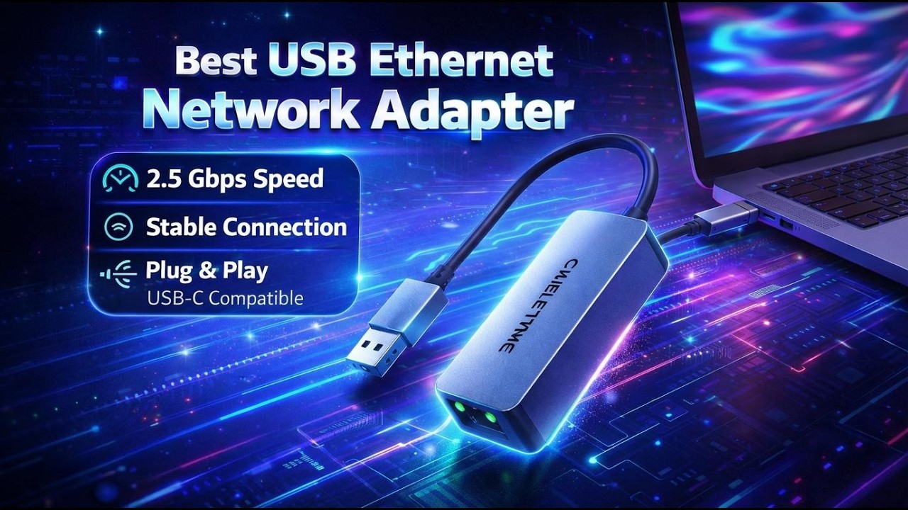 Лучший USB Ethernet сетевой адаптер 2026 года 🔥 Быстрый, стабильный и надежный!