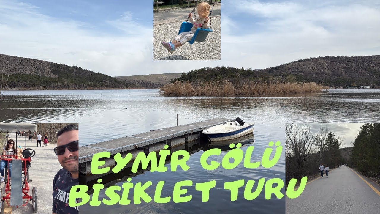 Eymir Gölünde Ailecek Bisiklet Turumuz | Smooth Q3 Gimbal | Mart 2025 |Vlog68