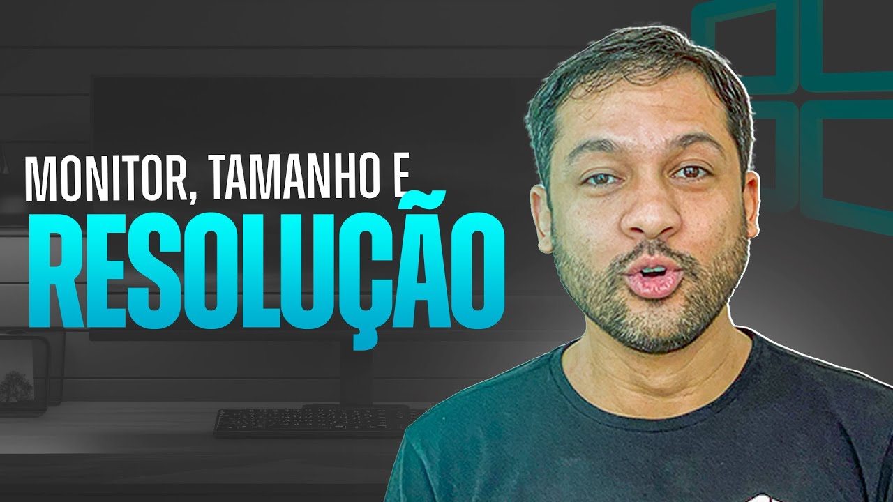 Monitor, Tamanho e Resolução @Hardware Redes Brasil Curso de Informática Básica #Aula27