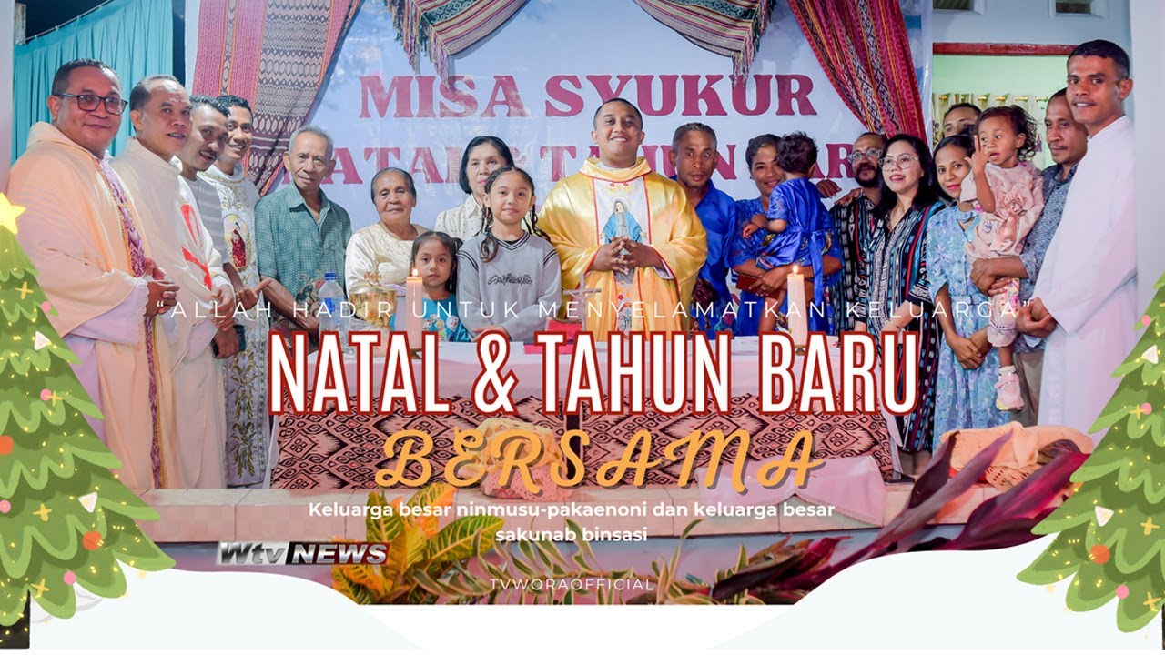 Natal dan Tahun Baru bersama keluarga besar Ninmusu-Pakaenoni,Sakunab-Binsasi.Gua aplasi 05.01.2026