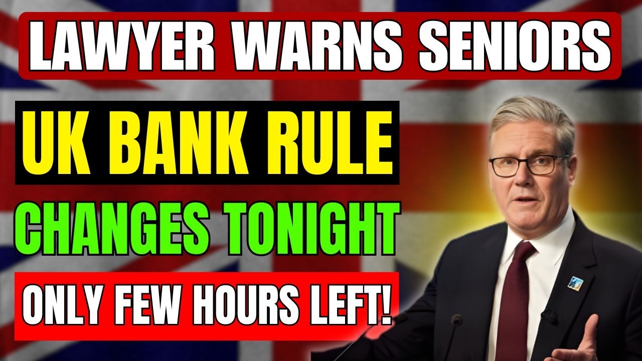 🚨 Lawyer Warns Seniors: UK Bank Rule Changes TONIGHT &ndash; Only Few Hours Left!