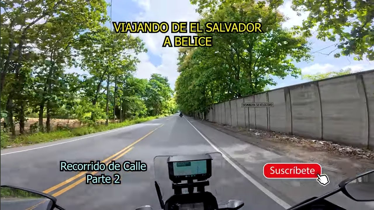 Hoy Si Llegamos Hasta Belice, Segunda Parte Del Recorrido, Hermosos Paisajes. 