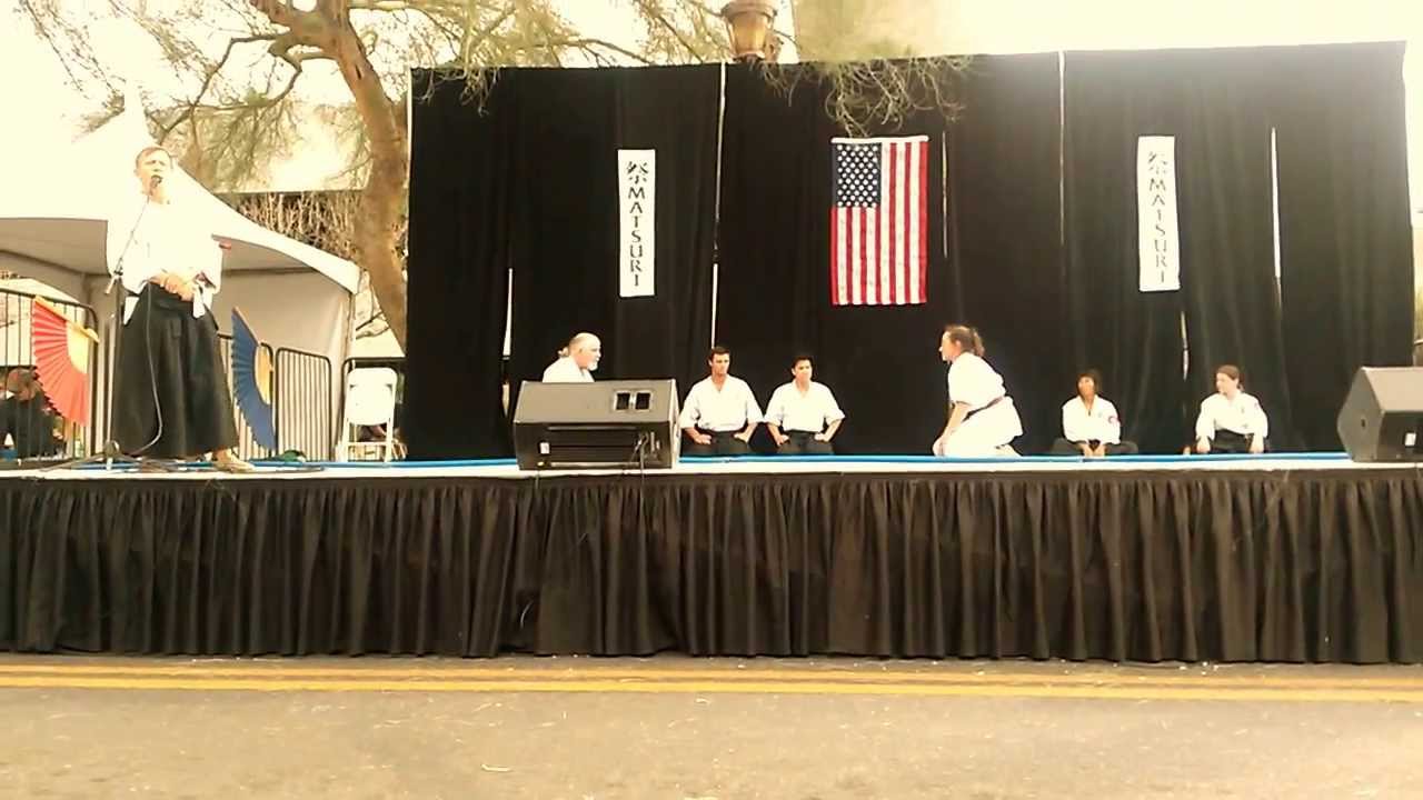 Arizona Aikido Demonstration - From Phoenix Matsuri 2014