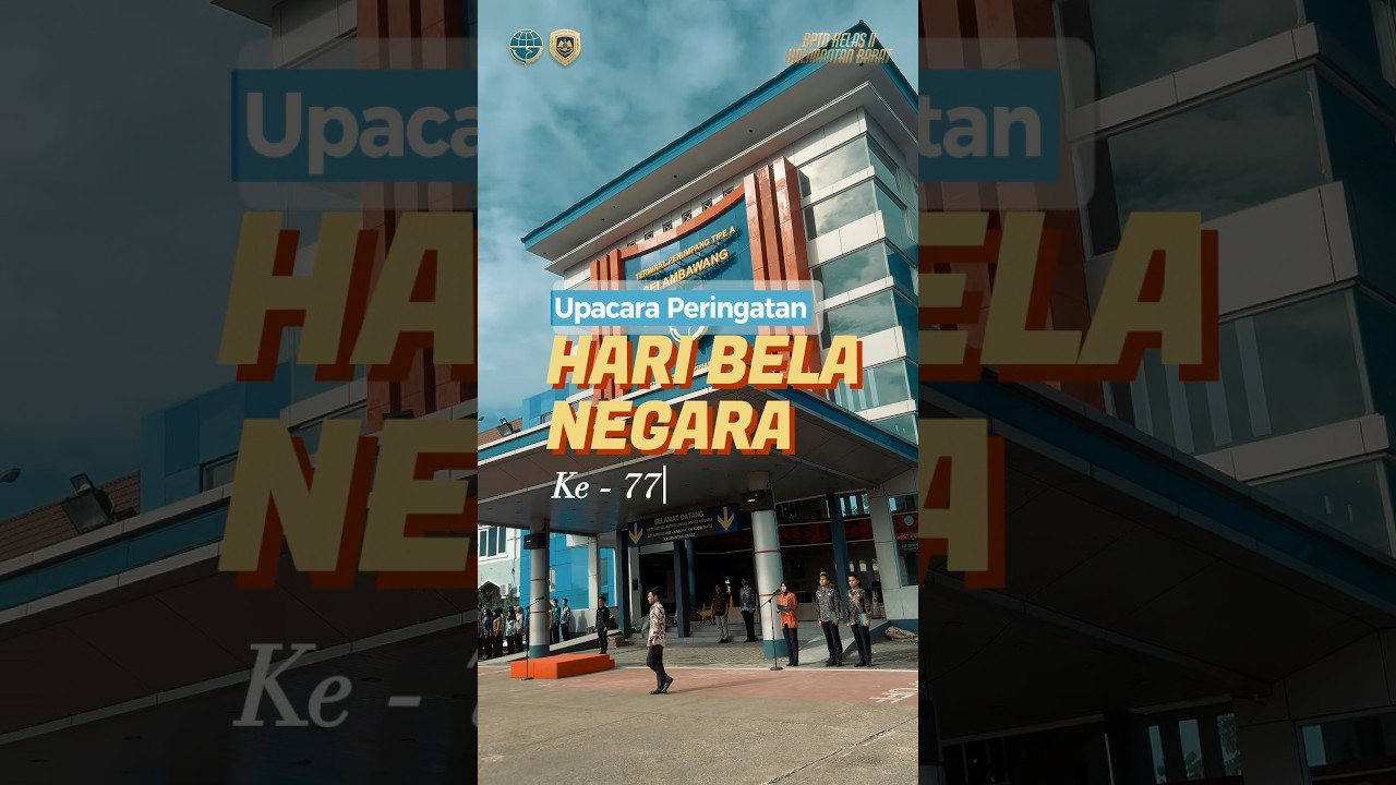 UPACARA PERINGATAN HARI BELA NEGARA KE- 77 #kemenhub151 #kemenhub151 #ditjenhubdat #kawulamoda