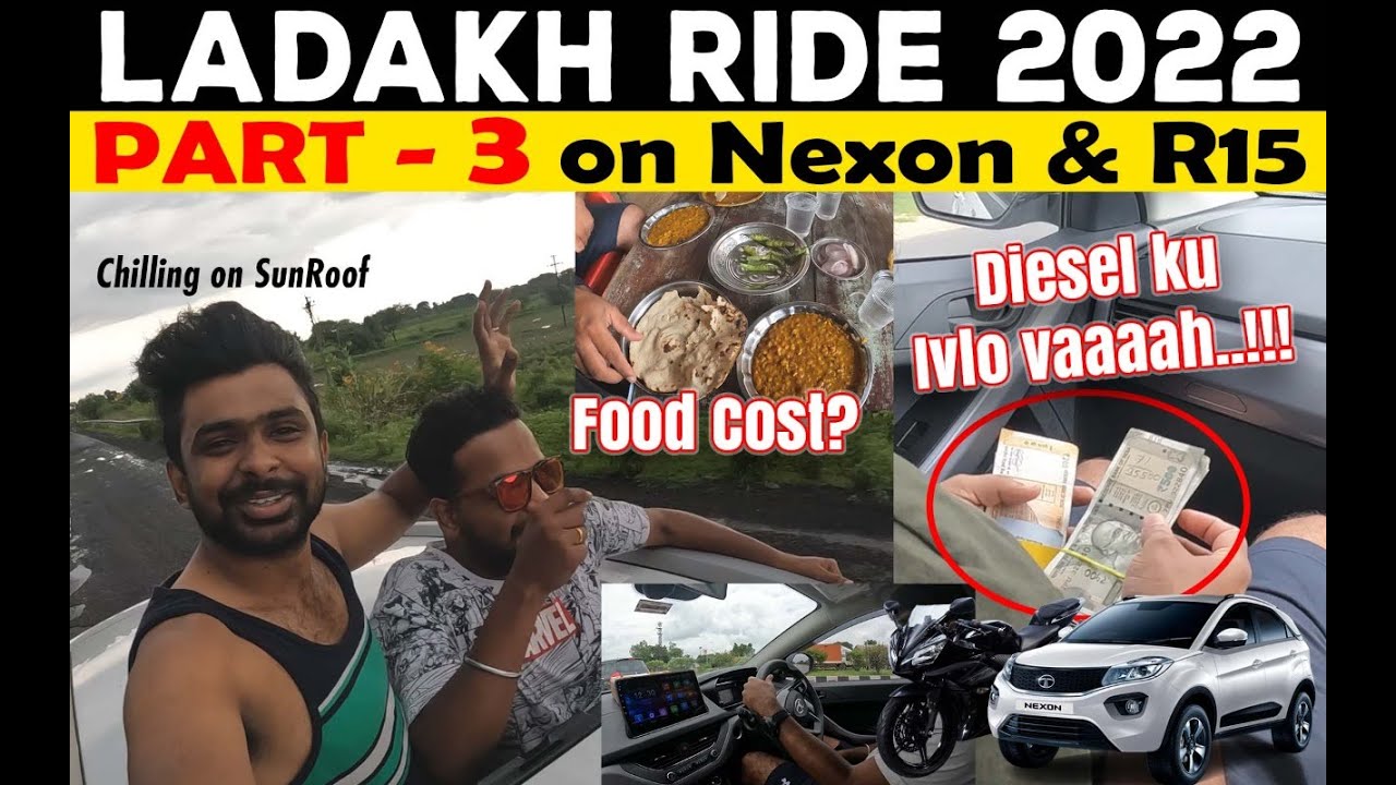 Ladakh Ride 2022 | Part-3 | Diesel ku Ivlo vaa ?| Reached Madya Pradesh | Mohanrun