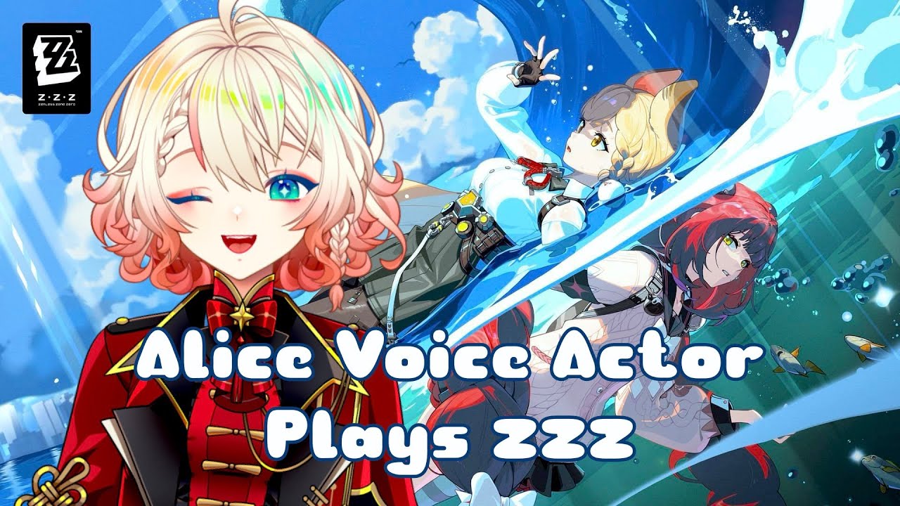 ZZZ【GAME STREAM・ゲーム配信】2.1 Playthrough! Watch Me Cringe at Myself in Real Time!・ゼンゼロ：英語版アリスの声優がやる！
