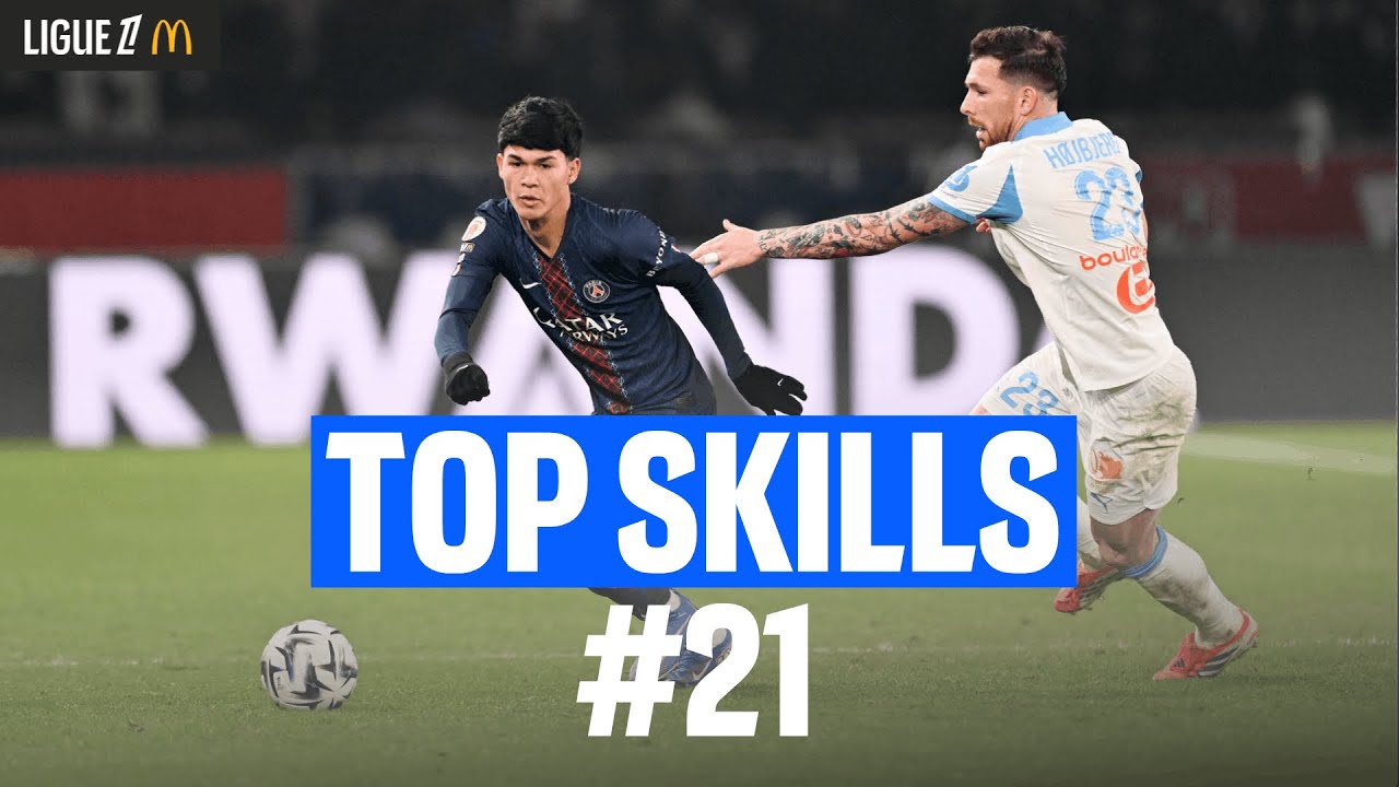 La P&Eacute;PITE Dro Fern&aacute;ndez R&Eacute;GALE d&eacute;j&agrave; avec le PSG | Top Skills - 21e journ&eacute;e - Ligue 1McDonald's 25/26