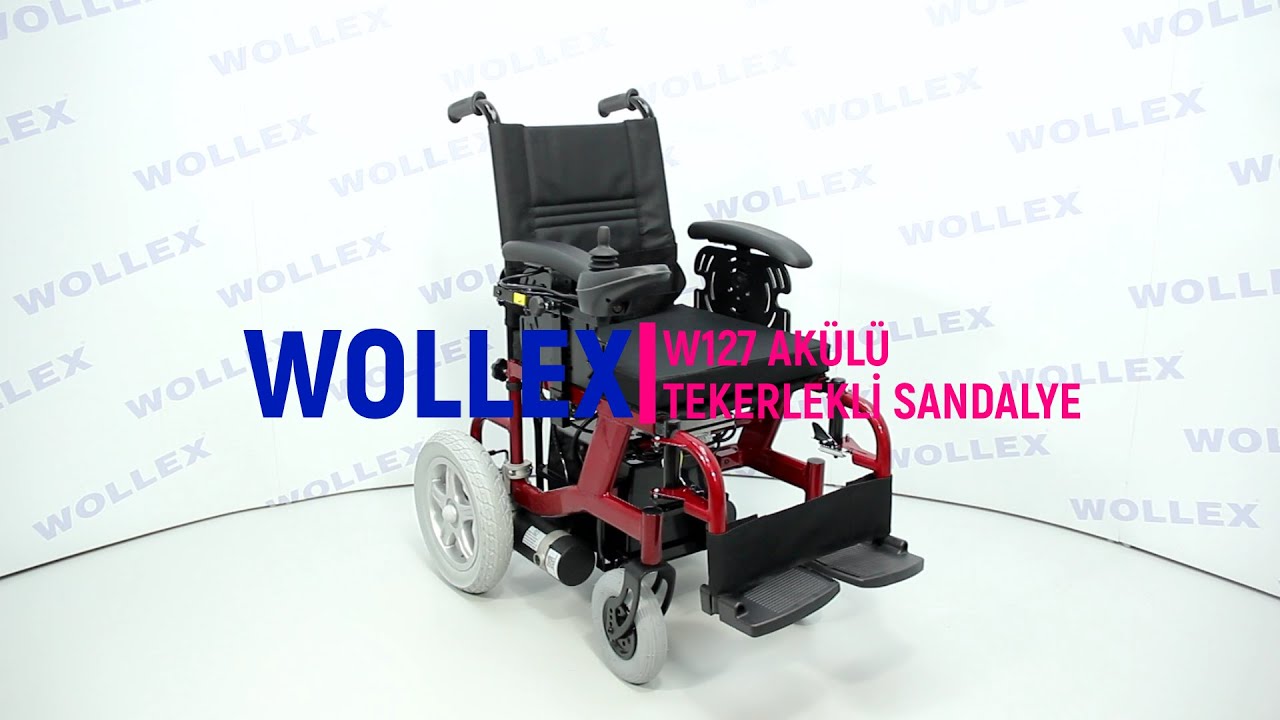 WOLLEX W127 Akülü Tekerlekli Sandalye Kullanımı