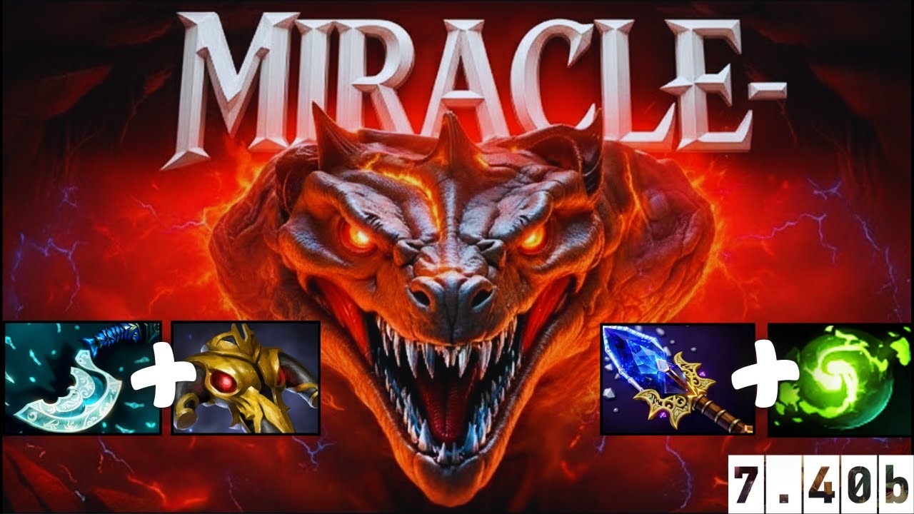 MIRACLE- Primal Beast Mid Gameplay | Patch 7.40b