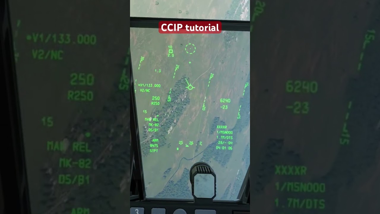 DCS A10CII CCIP quick tips. #dcs #a10c2 #tutorial