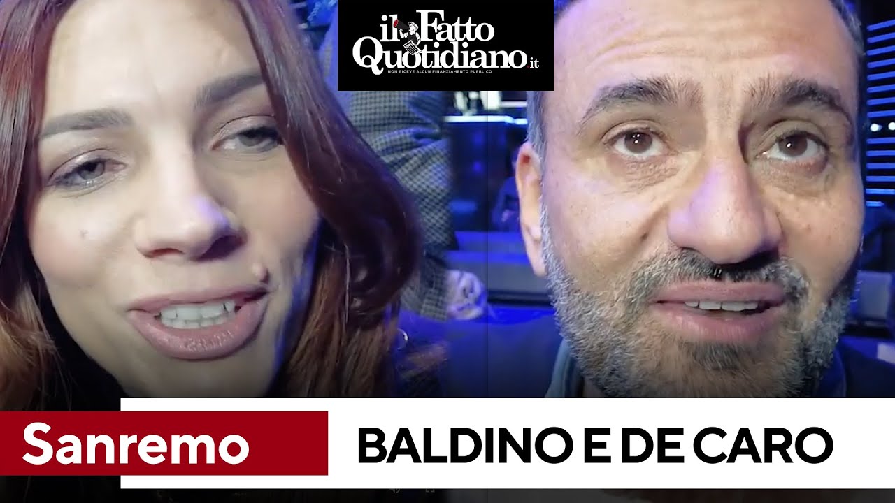 Sanremo, Baldino dedica 