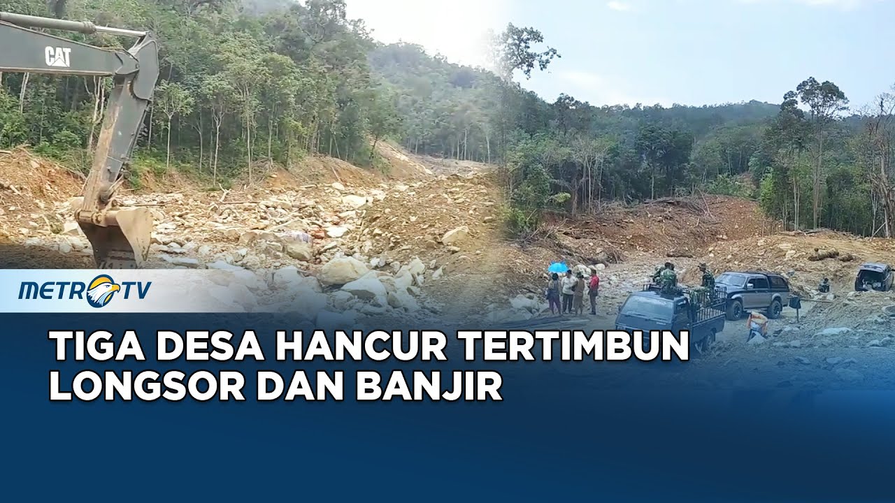 Pasca Bencana Sumatera: Tiga Desa Hancur Tertimbun Longsor dan Banjir