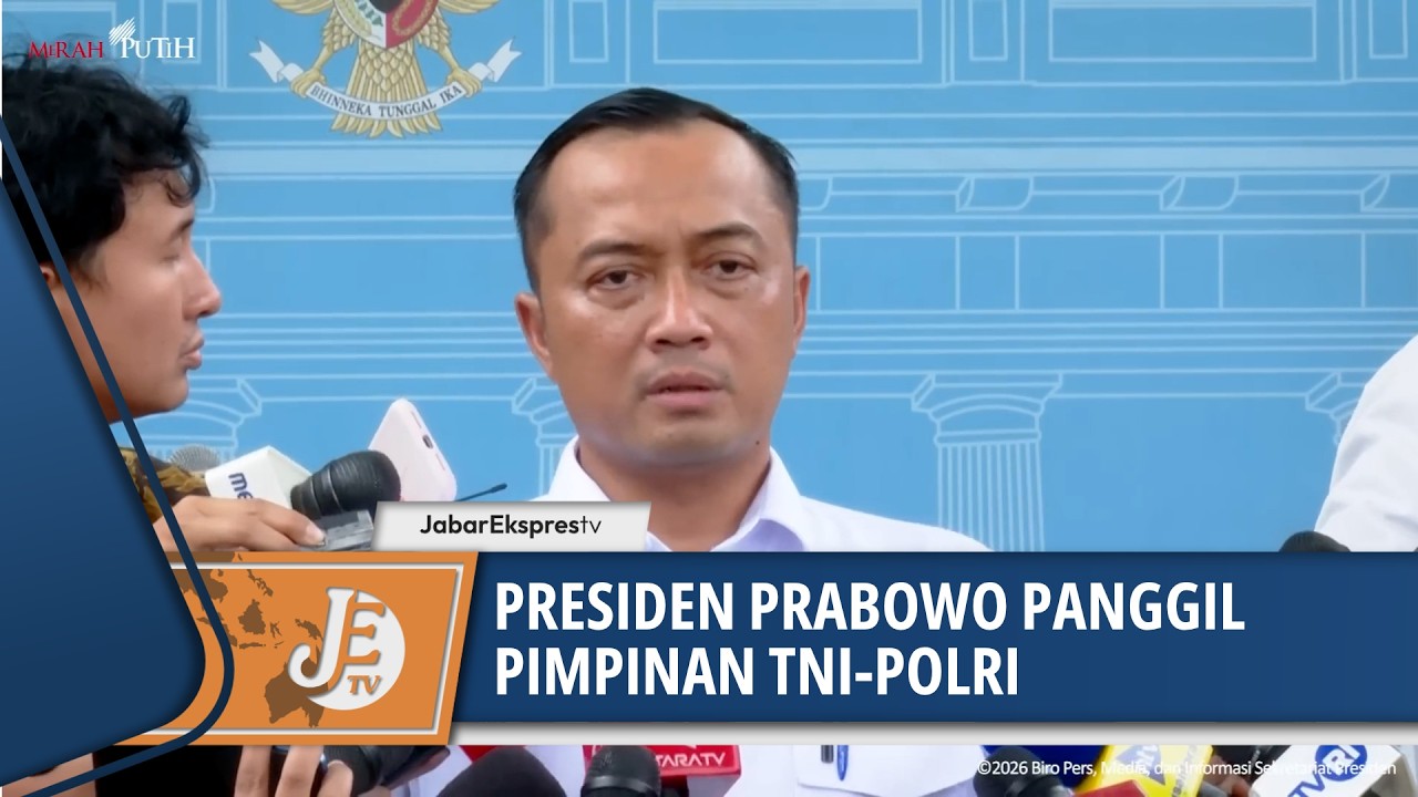 PRABOWO PANGGIL PIMPINAN TNI-POLRI, INI PENJELASAN DARI MENSESNEG PRASETYO HADI