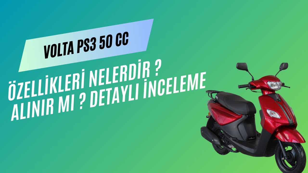 Volta Apec Ps3 alınır mı ? Volta yedek parça durumu nasıl ? Detaylı inceleme