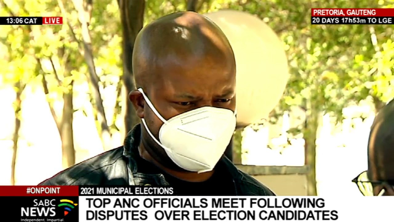 LGE 2021 | Top ANC officials conclude urgent meeting about election candidate disputes