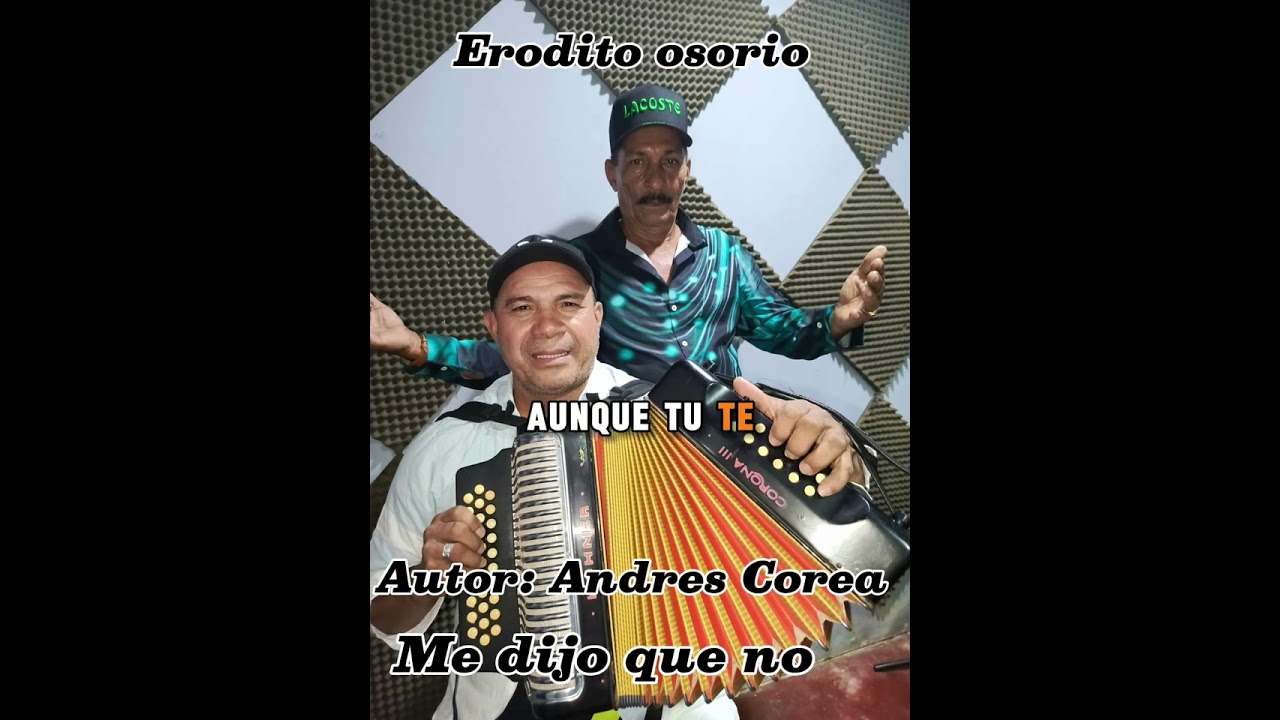 Me dijo que, Erodito Osorio 