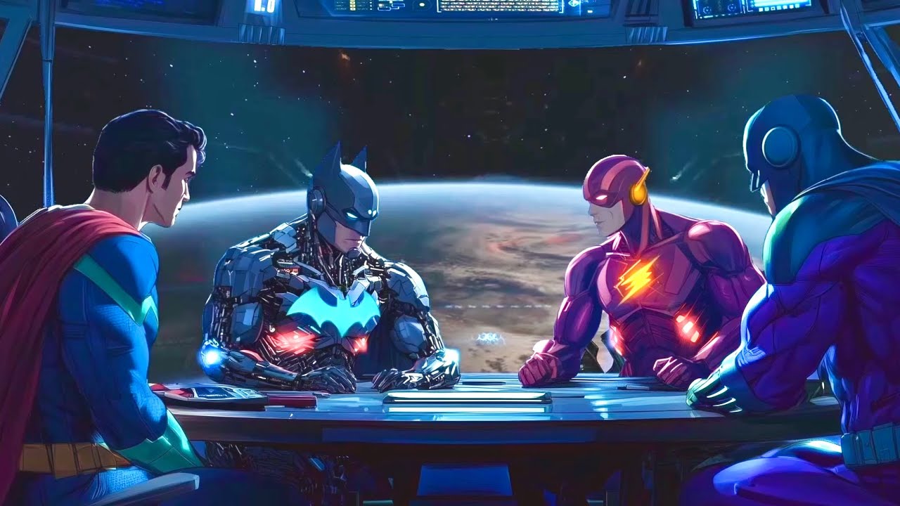 Fall Asleep Inside The Justice League Watchtower | Justice League Talking & Calming Space Ambience